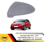 Load image into Gallery viewer, VW GOLF MK7 2013 – 2017 DOOR WING MIRROR COVER LEFT PASSENGER SIDE 5G0857537E