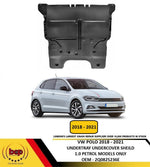 Load image into Gallery viewer, VW POLO 2018 – 2021 FRONT ENGINE UNDERTRAY ENGINE GUARD PROTECTION PETROL MODELS