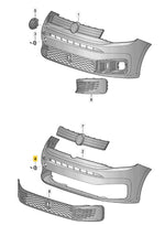 Load image into Gallery viewer, VW CADDY 2020 ON FRONT BUMPER TOW EYE HOOK COVER PRIMED 2K7807241AGRU