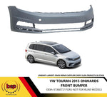 Load image into Gallery viewer, VW TOURAN 2015 - 2023 FRONT BUMPER PRIMED NOT RLINE NO SENSORS OR WASHERS