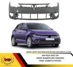 Load image into Gallery viewer, VW POLO 2022 ONWARDS FRONT BUMPER PRIMED NO PARKING SENSORS NOT R LINE MODELS