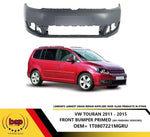Load image into Gallery viewer, VW TOURAN 2011-2015 FRONT BUMPER PRIMED NO PARKING SENSORS OR WASHER HOLES