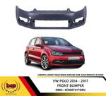 Load image into Gallery viewer, VW POLO 2014 - 2018 FRONT BUMPER PRIMED NO PDC NEW 6C0807217GRU OEM QUALITY