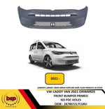 Load image into Gallery viewer, VW CADDY VAN 2021 ON FRONT BUMPER PRIMED WITHOUT PDC HOLES NEW 2K7807217CGRU