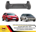 Load image into Gallery viewer, VW GOLF MK7 2013 – 2017 REAR BUMPER PRIMED INSURANCE APPROVED WITH SENSOR HOLE