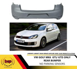 Load image into Gallery viewer, VW GOLF MK6 GTI & GTD ONLY 2008-2013 REAR BUMPER 5K6807417GGRU PRIMED