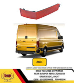 Load image into Gallery viewer, MAN TGE 2018 ONWARDS REAR BUMPER REFLECTOR FOG LIGHT DRIVER SIDE RIGHT NEW