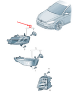 Load image into Gallery viewer, VW GOLF MK7.5 2017 - 2020 FRONT HALOGEN CORNERING FOG LIGHT PASSENGER SIDE LEFT