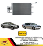 Load image into Gallery viewer, SKODA SUPERB 2008 - 2015 AIR CONDITION CONDENSER AIR CON A/C RADIATOR 1J0820413N