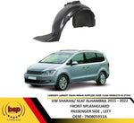 Load image into Gallery viewer, VW SHARAN 2015-2022 FRONT WING SPLASHGUARD WHEEL ARCH LINER INNER PASSENGER LEFT