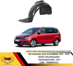 Load image into Gallery viewer, SEAT ALHAMBRA 2015-2020 FRONT WING SPLASHGUARD WHEEL ARCH LINER INNER LEFT