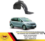 Load image into Gallery viewer, VW SHARAN 2015-2022 FRONT WING SPLASHGUARD WHEEL ARCH LINER INNER DRIVER RIGHT