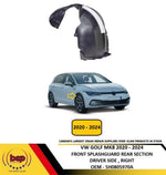 Load image into Gallery viewer, VW GOLF MK8 2020 – 2024 FRONT WING SPASHGUARD REAR PART SECTION DRIVER RIGHT