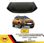 Load image into Gallery viewer, DACIA SANDERO STEPWAY 2021 ONWARDS BONNET HOOD PRIMED STEEL 651004113R