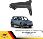 Load image into Gallery viewer, JEEP RENEGADE 2014 -2018 FRONT WING PASSENGER SIDE FENDER PANEL LEFT PRIMED