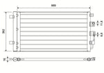 Load image into Gallery viewer, MG ZS 2017 - 2020 AIR CONDITION RADIATOR A/C CONDENSER WITH DRYER NEW 10245766