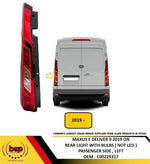Load image into Gallery viewer, MAXUS E DELIVER 9 2019 ON REAR LIGHT WITH BULBS PASSENGER SIDE LEFT C00229317
