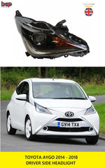 Load image into Gallery viewer, TOYOTA AYGO 2015 - 2018 HEADLIGHT HEADLAMP RIGHT DRIVER SIDE 811300H141 NEW