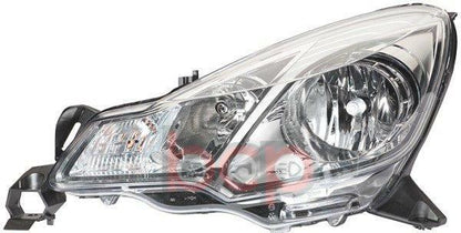 CITROEN C3 2010 ON HEADLIGHT HEADLAMP PASSENGER CHROME SIDE LEFT NEAR SIDE N