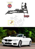 Load image into Gallery viewer, BMW 4 SERIES F32 F33 HEADLIGHT BRACKET SUPPORT PANEL 51647245792 DRIVER SIDE