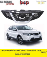 Load image into Gallery viewer, FOR NISSAN QASHQAI 2013-2017 FRONT MAIN GRILLE RADIATOR NO BADGE 623104EA1A
