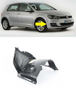 Load image into Gallery viewer, VW GOLF MK7 2013-2017 FRONT WING ARCH LINER SPLASHGUARD FRONT SECTION LEFT SIDE
