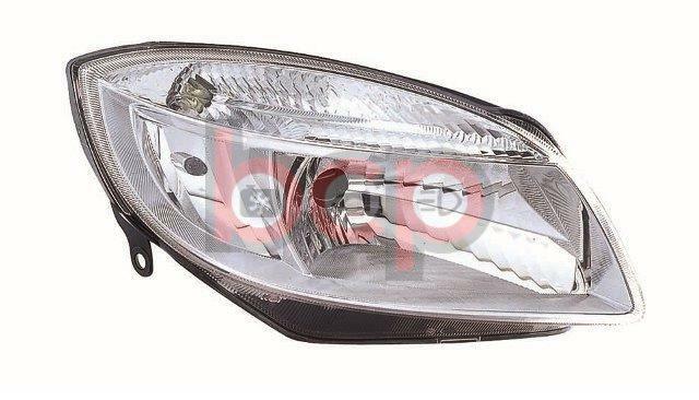 SKODA FABIA 2007 -2010 HEADLIGHT HEADLAMP DRIVER SIDE  RIGHT NO PROJECTOR