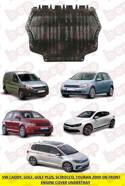 VW GOLF PLUS 2009 - 2015 FRONT ENGINE COVER UNDERTRAY 1K0825237AG