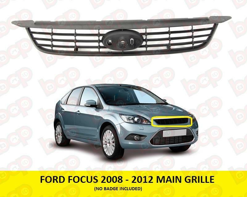 FORD FOCUS 2008 - 2012 FRONT MAIN RADIATOR GRILLE NO BADGE 1676410  UK SELLER