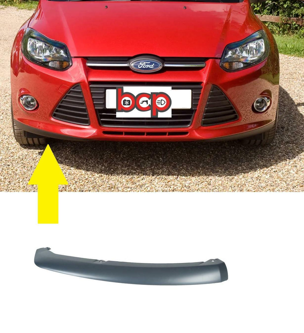 FORD FOCUS 2011 - 2014 FRONT BUMPER LOWER LIP SPOILER SPLITTER RIGHT 1694988