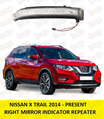 FOR NISSAN XTRAIL 2014 - PRESENT DOOR MIRROR INDICATOR REPEATER LED RIGHT DRIVER SIDE