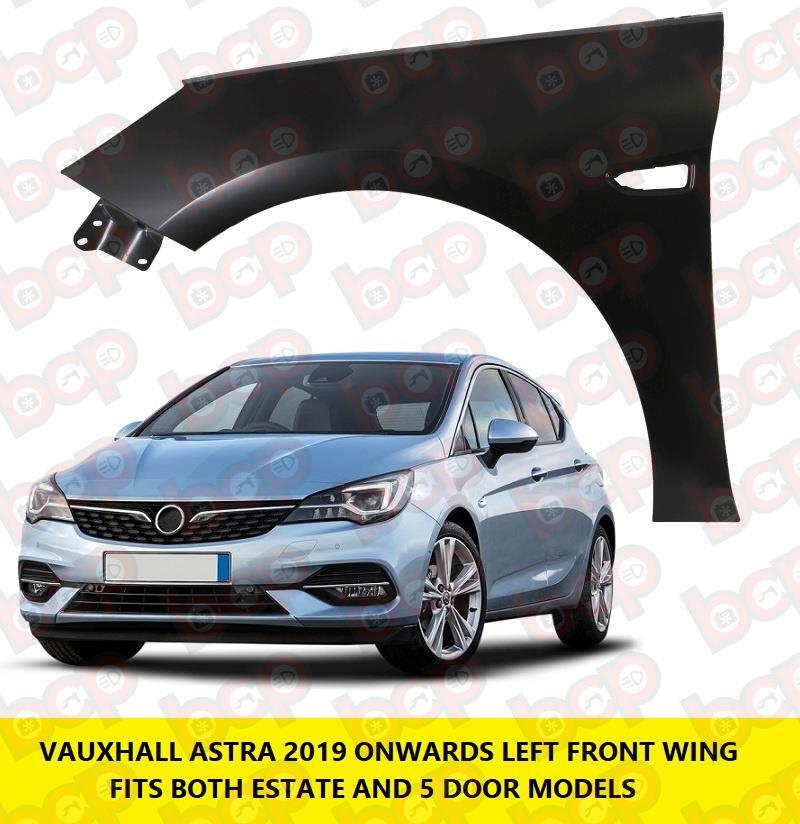 VAUXHALL ASTRA K 5DR 2019 ON FRONT WING PASSENGER SIDE LEFT INSURANCE APPROVED