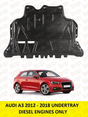 AUDI A3 ENGINE UNDERTRAY COVER UNDER BUMPER 2012 - 2019 5Q0825236Q