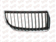 BMW 3 SERIES FRONT KIDNEY GRILLE CHROME WITH BLACK SLATS E90 E91 2004-2009 RIGHT