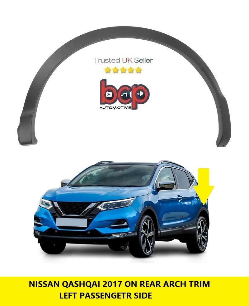 FOR NISSAN QASHQAI 2017 ON REAR WHEEL ARCH TRIM LEFT PASSENGER SIDE 938294EA0A