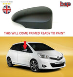 Load image into Gallery viewer, TOYOTA YARIS 2012 - 2019 DOOR WING MIRROR COVER PRIMED NEW RIGHT DRIVER SIDE