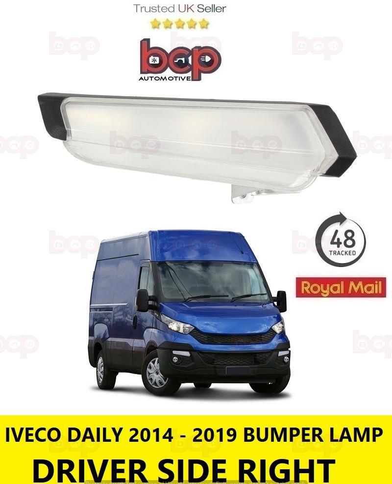 IVECO DAILY BUMPER LIGHT 2014 – 2019 SIDE INDICATOR LAMP RIGHT DRIVER RH OFFSIDE