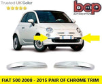 Load image into Gallery viewer, FIAT 500 2007 - 2015 FRONT BUMPER LOWER CHROME TRIM MOULDING LEFT AND RIGHT