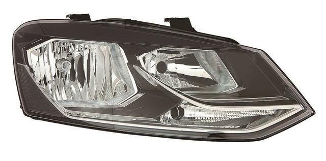 VW POLO 2014 - 2017 HEADLIGHT SQUARE BEZEL RIGHT DRIVERS SIDE  6C2941006