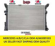 MERCEDES A CLASS RADIATOR AUTOMATIC W176 2012-2018 A2465001303 A2465001403