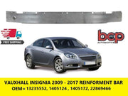 VAUXHALL INSIGNIA 2009 -2017 FRONT BUMPER REINFORCEMENT CRASH BAR CARRIER NEW