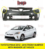 Load image into Gallery viewer, TOYOTA PRIUS 2012 -2015 FRONT BUMPER WITH WASHER NO SENSOR HOLES INSURANCE
