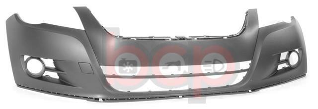 VOLKSWAGEN TIGUAN 2008 - 2011 FRONT BUMPER NO SENSOR OR WASHER HOLES PRIMED
