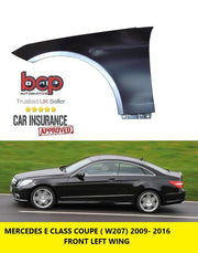 MERCEDES W207 E CLASS COUPE 2009 - 2016 FRONT WING LEFT PASSENGER SIDE OEM SPEC