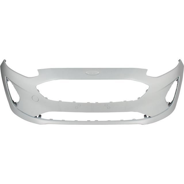 FORD FIESTA MK8 2017 2018 2019 2020 2021 2022 FRONT BUMPER PRIMED NO PARKING HOLE