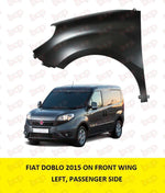 Load image into Gallery viewer, FIAT DOBLO 2015 ON FRONT WING FENDER LEFT PASSNGERS SIDE READY TO PAINT