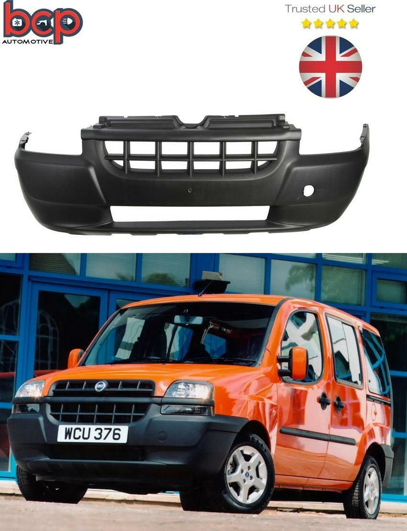 FIAT DOBLO 2001 - 2005 BUMPER NEW INSURANCE APPROVED HIGH QUALITY 735393420 NEW