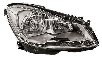 MERCEDES W204 2011 -2014 HEADLIGHT HALOGEN DRIVERS SIDE RIGHT NEW NOT LED