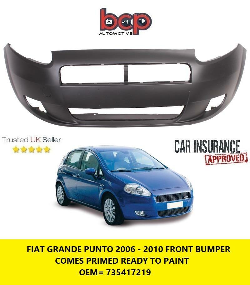 FIAT GRANDE PUNTO 2006 2007 2008 2009 2010 FRONT BUMPER PRIMED NEW