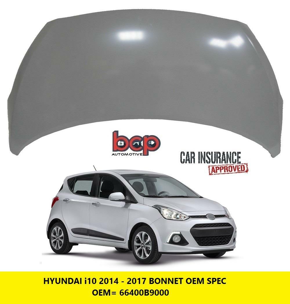 HYUNDAI i10 2014 - 2017 BONNET PRIMED NEW INSURANCE APPROVED 66400B9000